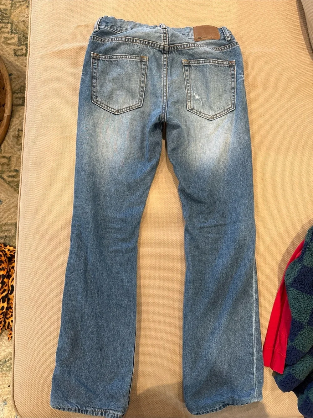 GAP boys lined jeans regular straight size 12